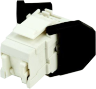 Conector Utp H Tipo 3m Cat-6 Blanco