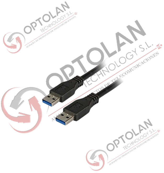 Cable Usb 3.0 Premium Tipo A M / M 1m Negro