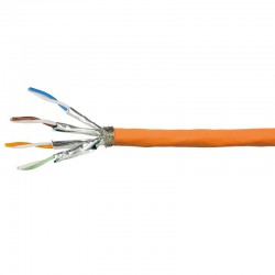 Cable S/ftp Infralan Cat-7 Lszh-dca Naranja (500m)